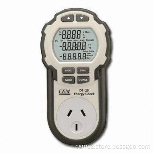 Home Energy Power Meter with 230V AC, 50Hz Operating Voltage and 3,000W Max Power